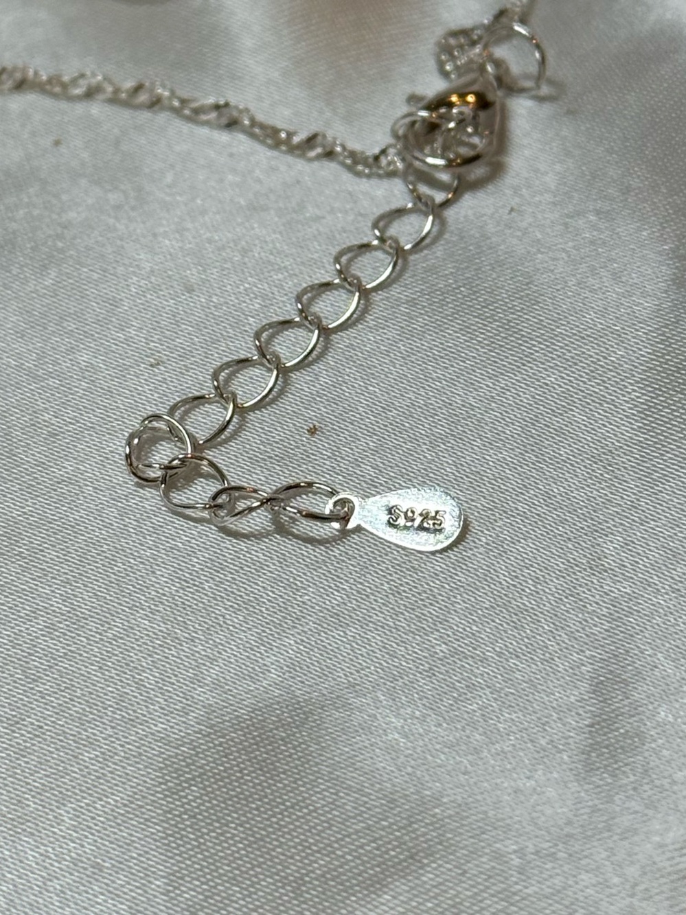 925 Delicate Silver Twisted Rope Necklace - Everyday Elegance Approx 16” - Picture 4 of 7